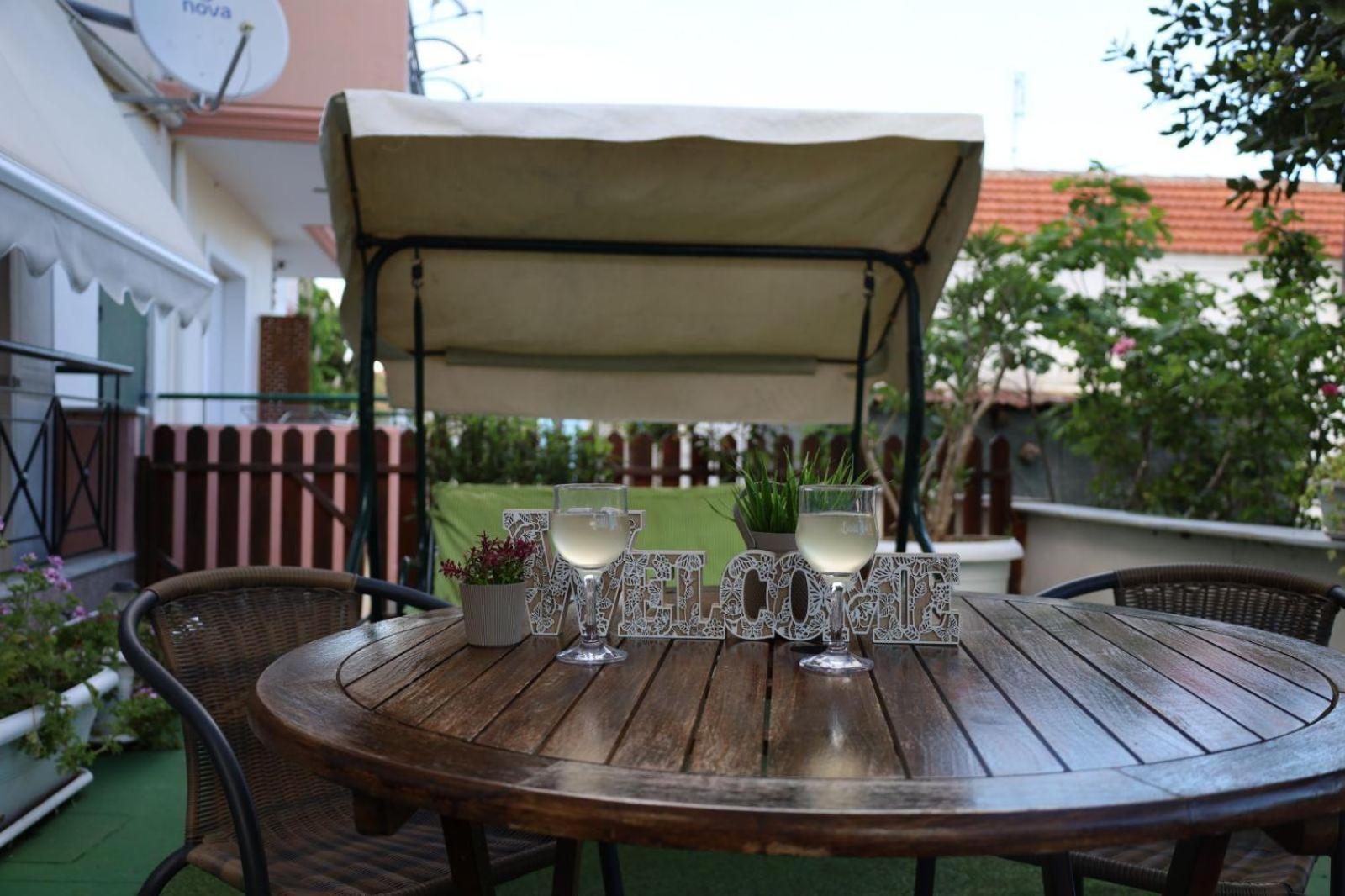 Cozy House Apartman Keramotí Kültér fotó